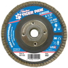 Weiler Tiger Paw Type 27 Non-Woven Zirconium Flap Disc - Medium Grade - 4 1/2 in Diameter - 51115 - 012382-51115 - R. S. Hughes Company, Inc.