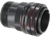 connector comp,shell only,metal circular,str plug,solid bkshl,size 24,black fin - 70141220 - Allied Electronics, Inc.
