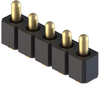 Spring Loaded Connector, Header, 5Pos; Spring Loaded Connector Type Mill Max - 64AH1489 - Newark, An Avnet Company