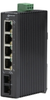 Hardened Mini Industrial Switch, 5-Port, (4) 10-/100-Mbps Copper + (1) 100-Mbps Fiber, Multimode, SC - LBH120A-H-SC - Visual Sound, Inc.
