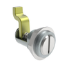 Compression Latch, Self-Adjusting, Small Size, Tool Locking, Slotted Head, 1.5-4.8mm Panel, 15.1-22.2mm Grip, Zinc Alloy, Chemical Protective Film, Silver - 48-13-R - Southco
