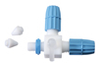 Column bleed valve, PTFE, for 1 to 4 mm OD tubing -- GO-06473-23
