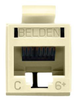 Connector, Rj45, Jack, 8P8C, 1Port, Cat6; Modular Connector Type Belden - 03AC7504 - Newark, An Avnet Company