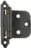 Semi-Concealed Hinge, Variable Overlay, Self-.. - 399058 - HardwareSource, Inc.