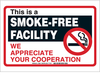 Smoking Policy Sign - 103841 - Brady Corporation