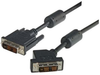 DVI-D Single Link LSZH DVI Cable Male / Male 45 Degree Left, 1.0 ft - MDA00037-1F - MilesTek Corporation