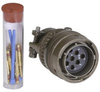 Circular Connector Plug, Size 16, 8 Position, Cable; Military Specification Amphenol Industrial - 85C4139 - Newark, An Avnet Company