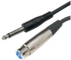 25' 3P XLR Jack to 1/4