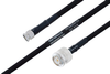 MIL-DTL-17 SMA Male to TNC Male Cable 18 Inch Length Using M17/84-RG223 Coax - PE3M0054-18 - Pasternack