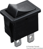 Rocker Switch, Dpst, 9A, 125V, Panel; Switch Operation E-Switch - 15N8998 - Newark, An Avnet Company