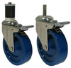 Stem - Swivel Caster with Total Locking Brake - Model 3A - SS-3AAP5X-ML - Caster City, Inc.