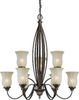 2333-09-32 Mid. Chandeliers-Glass Up - 416834 - Capital Lighting, Inc.