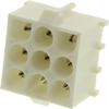 Plug & Socket Connector, Header, 9 Position, 6.35Mm; Connector Systems Amp - Te Connectivity - 34B1063 - Newark, An Avnet Company