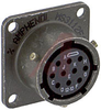 connector,metal circular,box mounting receptacle,size 12,10#20 solder socket con - 70143358 - Allied Electronics, Inc.