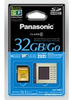 Panasonic 32GB SDHC Memory Card with Class 6 Performance; 20MB per Second -- RP-SDV32GU1K