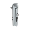 Swinghandle Latch, Medium Size - 125 mm , With Padlock Hasp, Use with Linear Actuator or as Single Point Latch, Non-Locking with detent, Non-Sealed, Zinc Alloy, Satin Chrome Plated - H3-50-420-044 - Southco