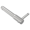LOCKWELL® Pin, Two Ball Detent - Precision, L-Handle, 4.790 mm Shank Dia., 228.6 mm Grip, Stainless Steel, Passivated - LJ-3CL9000 - Southco