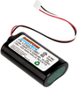 Battery, Lithium Ion, 3.7V, 5.2Ah; Battery Voltage Panasonic Batteries -- 56AJ3233