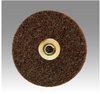 3M Scotch-Brite SC-DN Non-Woven Aluminum Oxide Quick Change Disc - Medium Grade - 5 in Diameter - 18001 - 048011-18001 - R. S. Hughes Company, Inc.