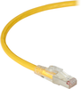 15FT Yellow CAT6A 650MHz Patch Cable F/UTP CM Locking Snagless -- C6APC80S-YL-15 - Image