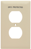Engraved & Pad Printed Wall Plate, GFCI Protected - TP8GFI - Legrand