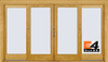 Frenchwood&reg; 4-Panel Gliding Doors -  - Andersen Corporation
