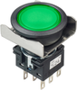 Pb Switch, Dpdt, 24Vac/dc, Solder, Green; Product Range Idec - 47AC9171 - Newark, An Avnet Company