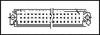 Din 41612 Pcb Connector, Plug, 120 Way; Product Range Amp - Te Connectivity - 93F5108 - Newark, An Avnet Company
