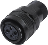 Circular Connector Plug, Size 18, 4 Position, Cable; Product Range Amphenol Industrial - 39C3065 - Newark, An Avnet Company