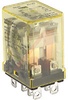 Relay;E-Mech;Gen Purp;DPDT;Cur-Rtg 10A;Ctrl-V 24AC;Vol-Rtg 240/30AC/DC;Blade - 70174919 - Allied Electronics, Inc.