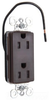 Duplex/Single Receptacle - PTTR26262 - Hubbell Wiring Device-Kellems