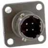 Circular Conn, Rcpt, Size 8, 4Pos, Wall; Product Range Amphenol Industrial - 86J1952 - Newark, An Avnet Company