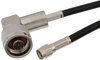 SMA Male to N Male Right Angle Cable 60 Inch Length Using RG58 Coax - PE3076-60 - Pasternack