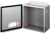 ENCLOSURE;NEMA 12;HINGED COVER;SCREW CLAMP;J BOX;10.00X10.00X6.00;STEEL;GRAY - 70066809 - Allied Electronics, Inc.
