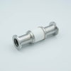 Ceramic Break, 15KV Isolation, 0.63″ Inner Dia, 1.18″ QF / KF Flange - A0592-1-QF - MPF Products, INC.