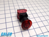 IDEC Pushbutton Illuminated - HW1L-A4F02QD-R-24V - Galco Industrial Electronics