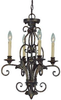25524-BBZ Mid. Chandeliers-Candle - 408290 - Capital Lighting, Inc.