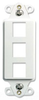 Datacommunication Face Plate - KS326-BR - Legrand - Pass & Seymour