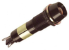 Panel Mount Indicator, Led, 9.3Mm, Yellow, 24V; Led Color Dialight - 30K5158 - Newark, An Avnet Company