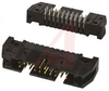 Header; Universal Ejection Pin Header; 20; 0.100 x 0.100 in.; Right Angle (PCB) - 70042800 - Allied Electronics, Inc.