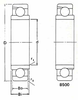 B500 Series Control Ball Bearings - B538 - Emerson Bearing Co.