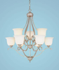 Mid. Chandeliers-Glass Up - 444515 - Capital Lighting, Inc.