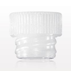 Large-Bore Female Cap, Vented, Natural -- 98711 - Image