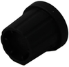 Round Knob, Splined, 19.3Mm, Screw Fit; Shaft Type Multicomp Pro - 46Y2497 - Newark, An Avnet Company