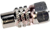Connector; RF; Adapter; Straight; RCA Jack-F Plug - 70000510 - Allied Electronics, Inc.