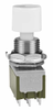 Large Bushing Miniature Pushbutton - MB2181SB1W01-DB - NKK Switches
