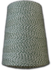 4 PLY VARIEGATED GREEN & WHITE 2 LB. CONE - 07-042 - T. W. Evans Cordage