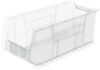 Akro-Mils Akrobin 300 lb Clear Industrial Grade Polymer Stacking Storage Bin - 23 7/8 in Length - 11 in Width - 10 in Height - 1 Compartments - 30287SCLAR - 30287SCLAR - R. S. Hughes Company, Inc.
