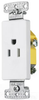 Duplex/Single Receptacle - RRD151AL - Hubbell Incorporated
