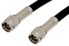 SMA Male to SMA Male Cable 36 Inch Length Using RG223 Coax, LF Solder - PE3377LF-36 - Pasternack